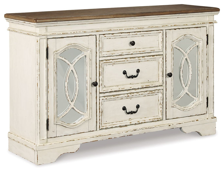 Realyn - Chipped White - Dining Room Server - Simple Home Plus