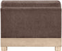 Turin - Chenille Fabric Upholstered Modular Armless Chair - Natural Base - Simple Home Plus