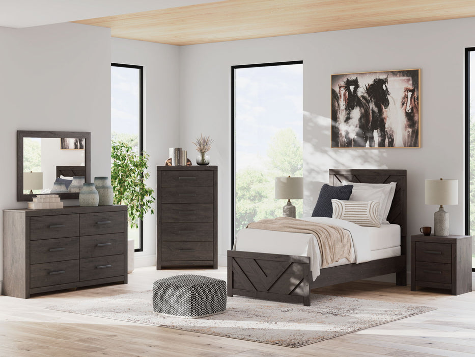 Prendonea - Panel Bedroom Set - Simple Home Plus