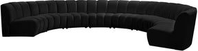 Infinity - 8 Piece Velvet Modular Sectional - Simple Home Plus