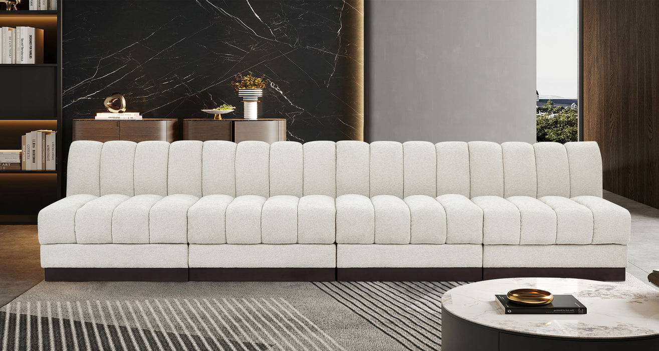 Quinn - 4 Seat Modular Armless Sofa - Simple Home Plus