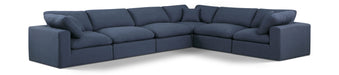 Comfy - 6 Piece Linen Modular Corner Sectional - Simple Home Plus