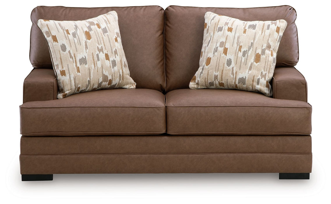 VillaCourt - Caramel - Loveseat - Simple Home Plus