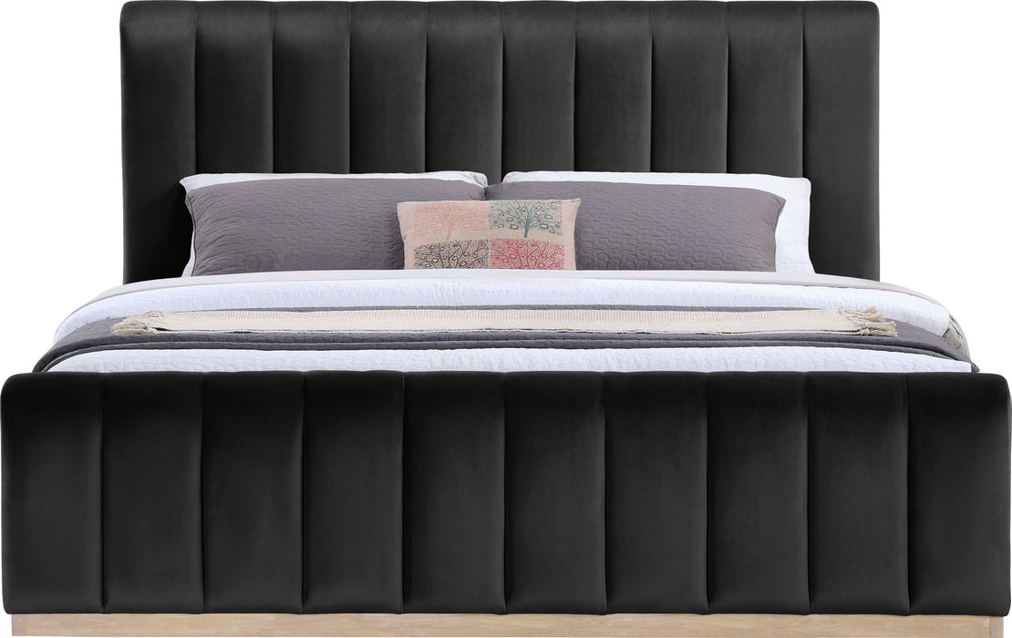 Amara - Velvet Bed - Simple Home Plus
