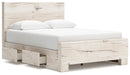 Lawroy - Panel Bed With Storage - Simple Home Plus
