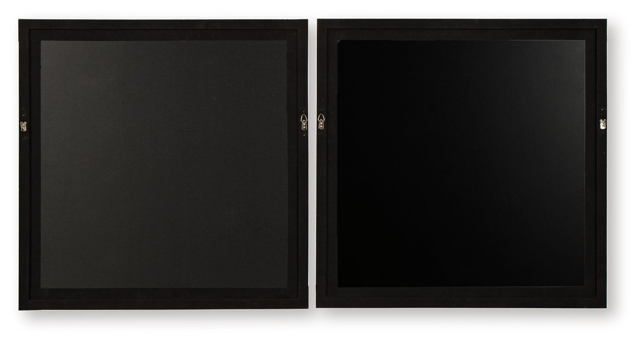 Winbrook - Gray / Tan / Gold Finish - Wall Art Set (Set of 2) - Simple Home Plus