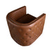 Capstone - Tufted Barrel Swivel Chair - Brown - Simple Home Plus