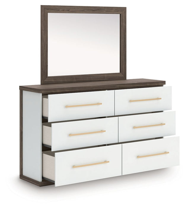 Kendanport - Six Drawer Dresser - Simple Home Plus