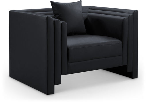 Everett - Vegan Leather Upholstered Chair - Simple Home Plus