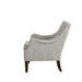 Qwen - Button Tufted Accent Chair - Gray - Simple Home Plus