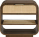 Windsor - Solid Wood Nightstand - Brown - Simple Home Plus