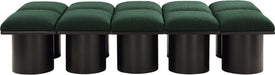 Pavilion - 10 Piece Modular Bench With Black Base - Simple Home Plus