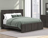 Shaehartin - King Panel Footboard - Dark Brown - Simple Home Plus