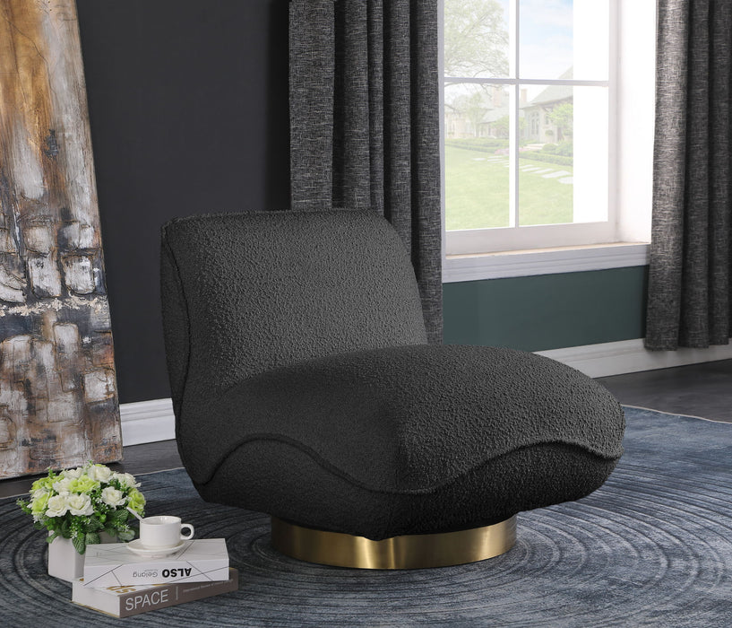 Geneva - Swivel Accent Chair - Simple Home Plus