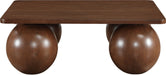 Fitch - Oak Veneer Coffee Table - 4 Legs - Simple Home Plus