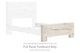 Lawroy - Full Panel Footboard - Light Natural - Simple Home Plus