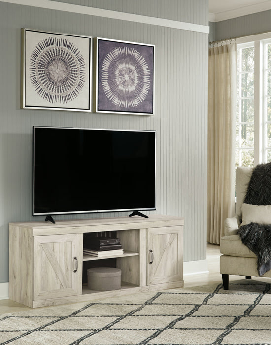 Bellaby - TV Stand W/Fireplace Option - Simple Home Plus