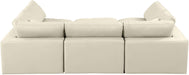 Comfy - 6 Piece Faux Leather Sectional - Simple Home Plus