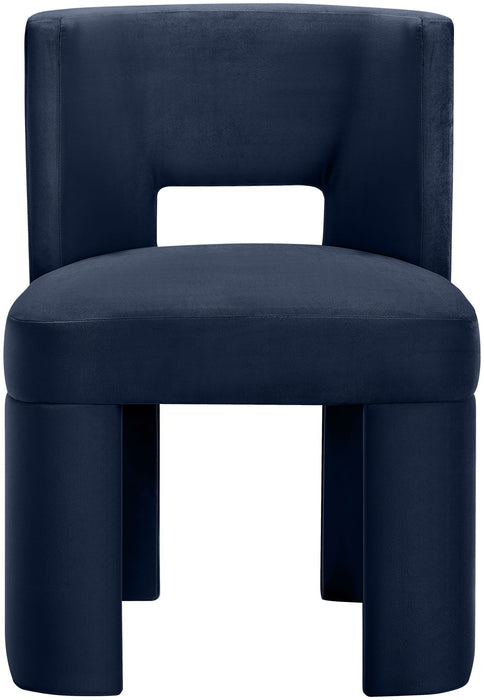 Zuno - Velvet Performance Fabric Upholstered Dining Chair (Set of 2) - Simple Home Plus