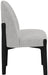 Torino - Upholstered Dining Chair With Brushed Black Base (Set of 2) - Simple Home Plus