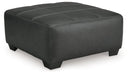 Brixley Pier - Graphite - Oversized Accent Ottoman - Simple Home Plus