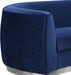 Julian - Loveseat with Chrome Base - Simple Home Plus