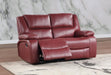 Camila - Upholstered Motion Reclining Loveseat - Simple Home Plus