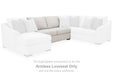 Koralynn - Armless Loveseat - Stone - Simple Home Plus