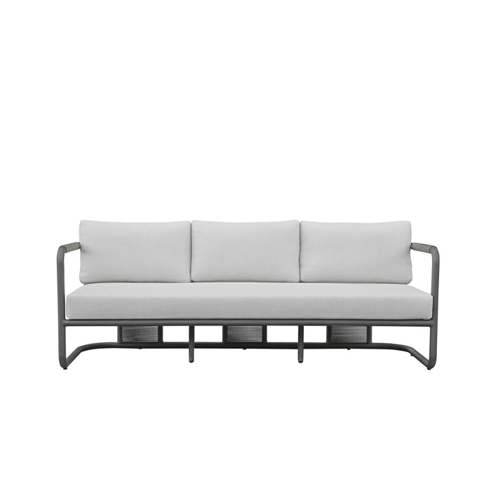 Dorado - Outdoor Sofa - Off-White / Gray - Simple Home Plus