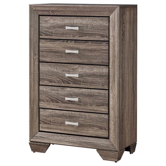 Kauffman - 5-Drawer Bedroom Chest - Simple Home Plus