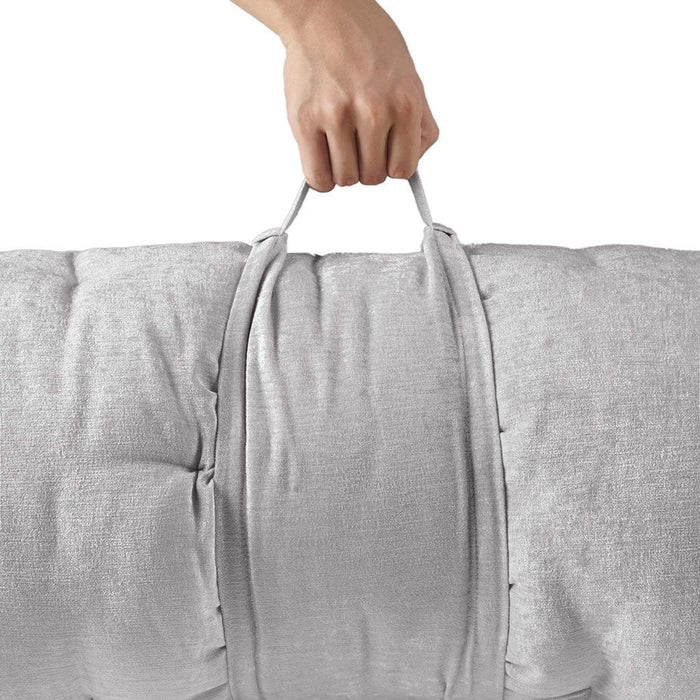 Edelia - Lounge Floor Pillow Cushion - Gray
