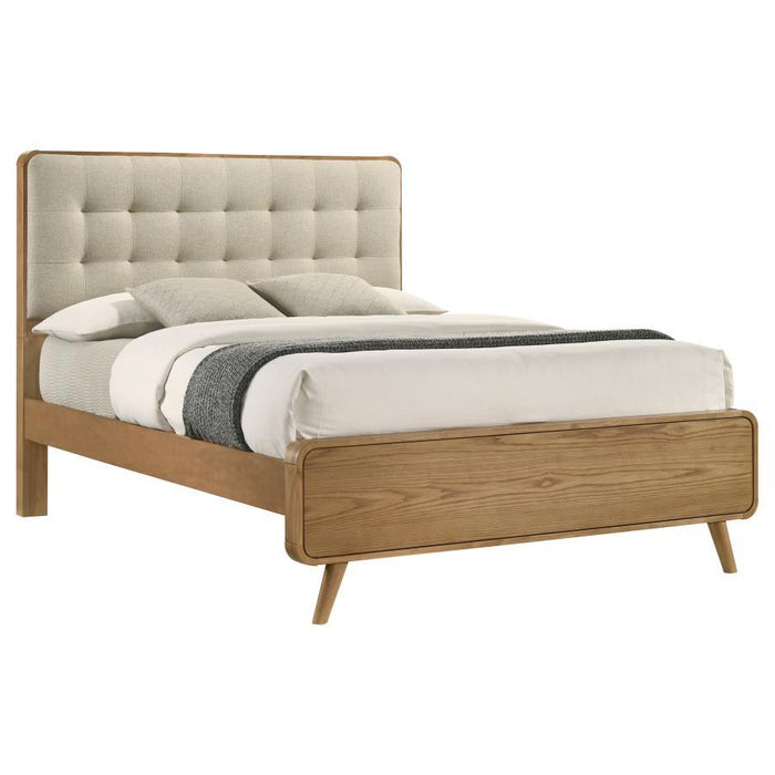 Robyn - Wood Panel Bed - Simple Home Plus
