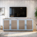 Mattie - Accent Cabinet - Wheat / Gray - Simple Home Plus