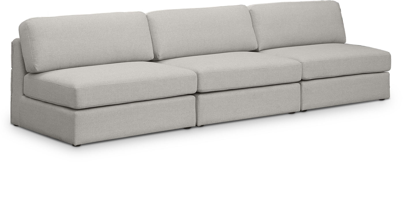Beckham - Modular 3 Seat Armless Sofa - Simple Home Plus