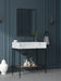 Marmo - Engineered Marble Bathroom Vanity With Black Base - Simple Home Plus