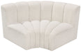 Arc - Boucle Fabric 2 Piece Modular Sofa - Simple Home Plus