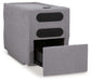 Modmax - Console With Audio System - Granite - Simple Home Plus