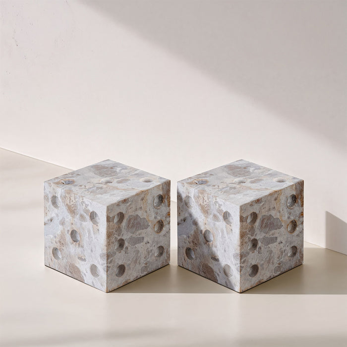 Dice - Marble Decorative - Simple Home Plus