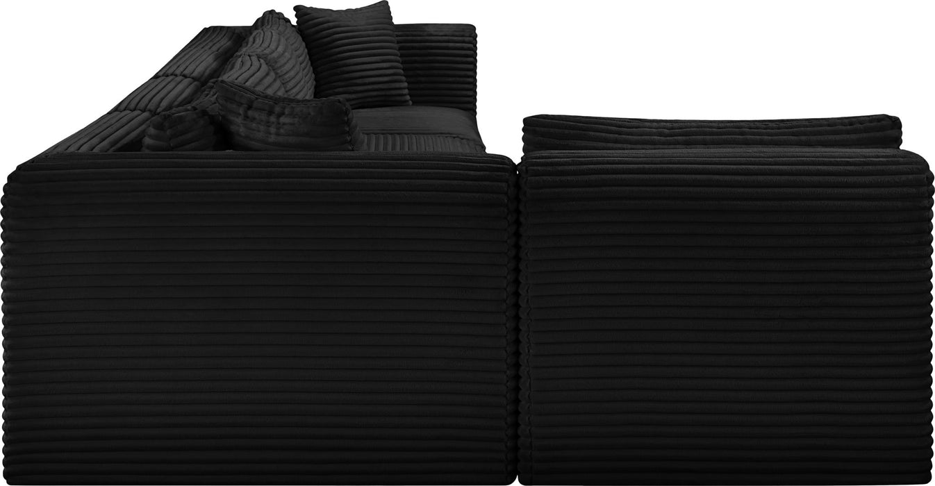Shaggy - 5 Piece Modular Sectional - Simple Home Plus
