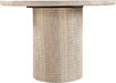 Rapallo - 43" Concrete Indoor/Outdoor Dining Table - Travertine - Simple Home Plus