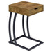 Troy - 1-Drawer C-Shaped Side Table Power Outlet - Simple Home Plus
