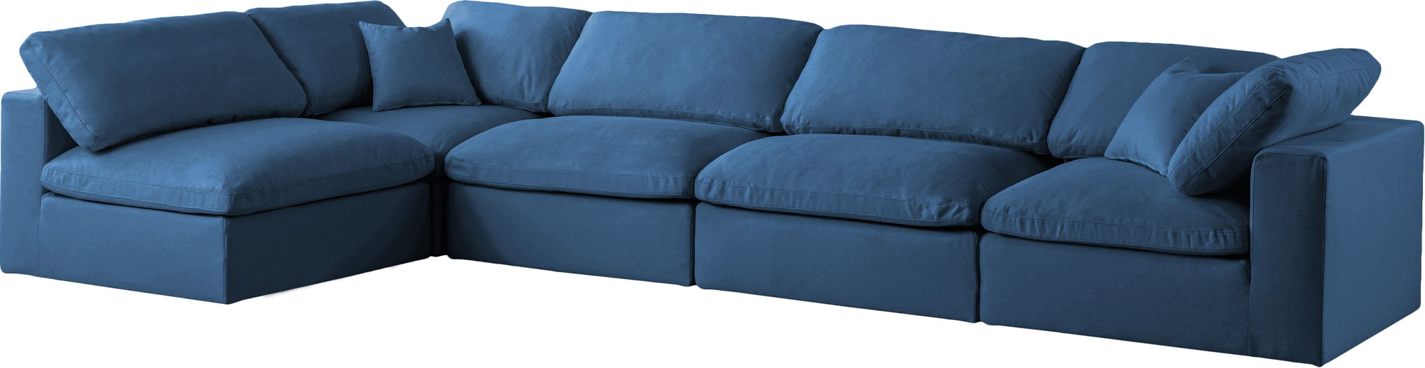 Plush - 5 Piece Modular Sectional - Simple Home Plus