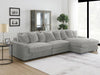 Blaine - Reversible Upholstered Chaise Sectional Sofa - Simple Home Plus