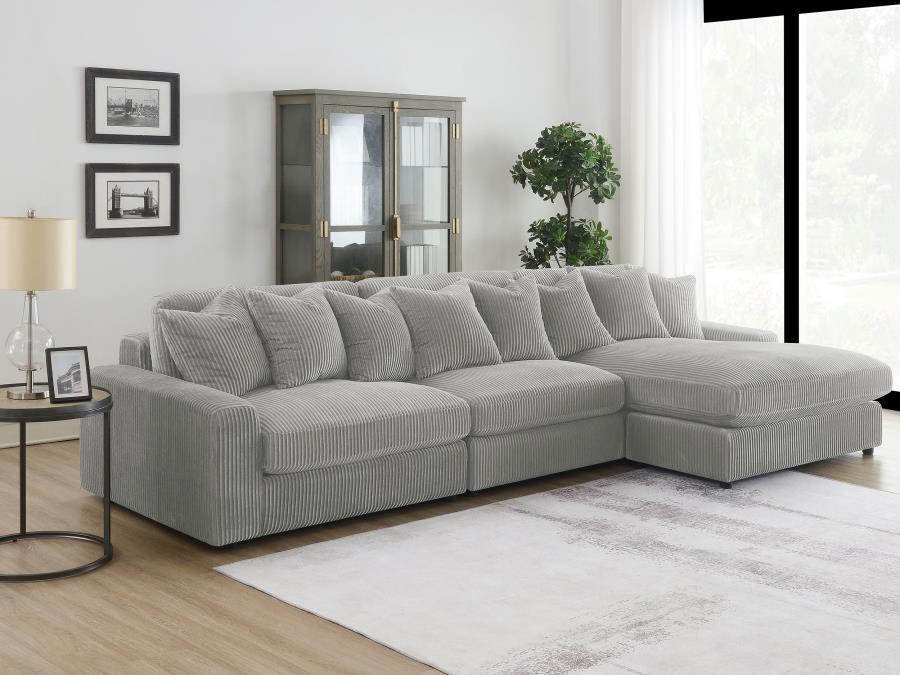 Blaine - Reversible Upholstered Chaise Sectional Sofa - Simple Home Plus