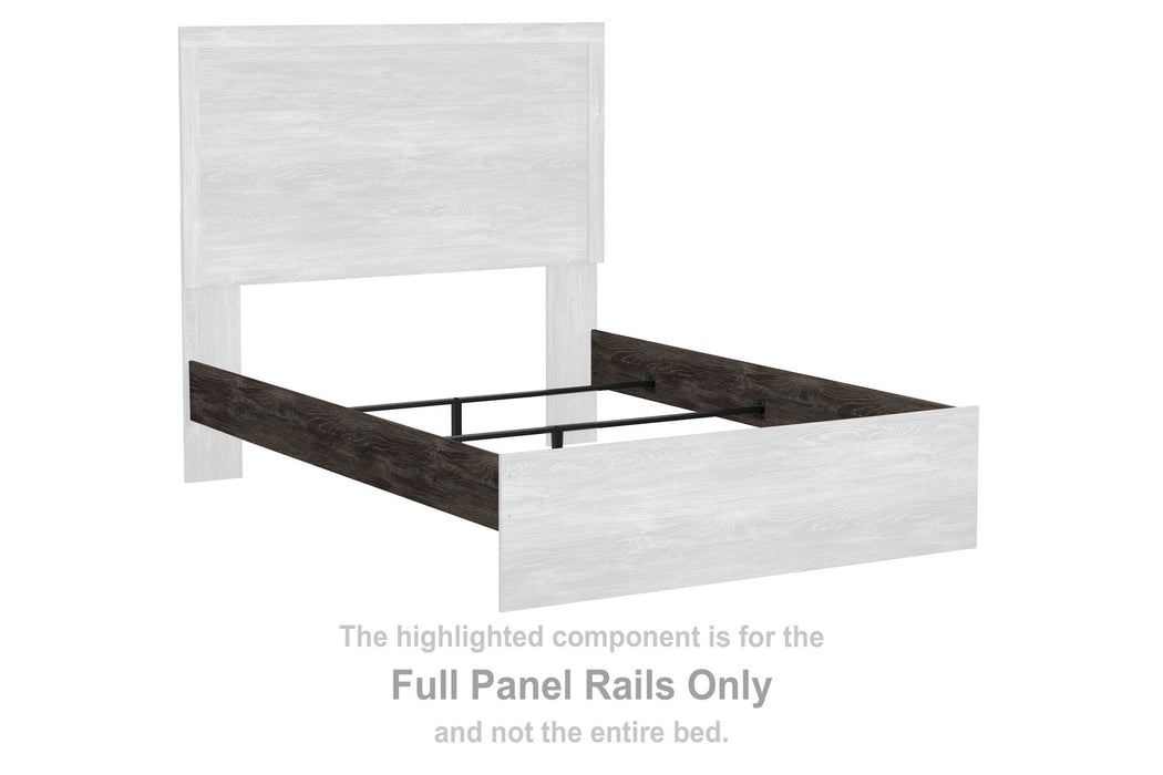 Ralinksi - Full Panel Rails - Gray - Simple Home Plus