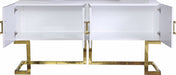 Beth - Sideboard with Gold Legs - Simple Home Plus