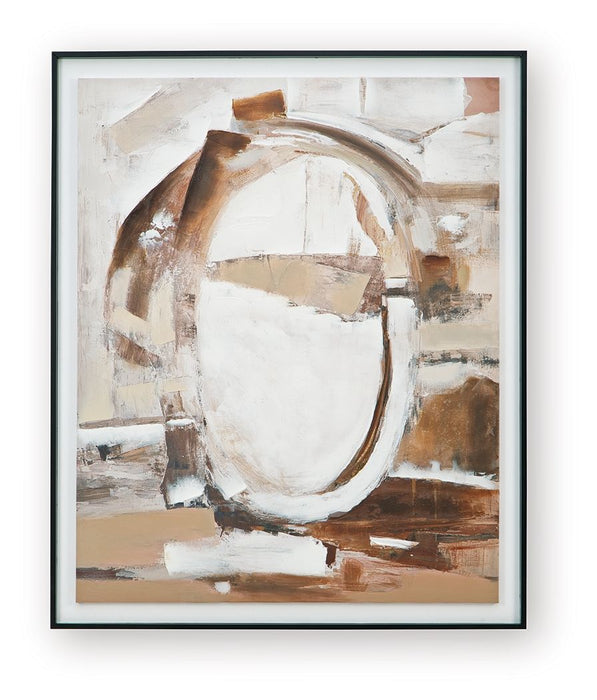 Bradlow - Wall Art - Brown / White / Black - Simple Home Plus