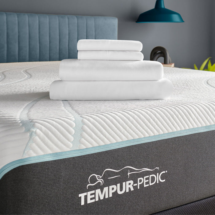Linens - Tempur Rayon from Bamboo Sheet Set - White - Simple Home Plus