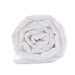 Year Round Warmth - King 300 Thread Count Sateen White Down Alternative 3M Thinsulate Comforter - White - Simple Home Plus