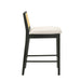 Tobias - Coastal Modern Wood Counter Height Kitchen Bar Stool - Simple Home Plus
